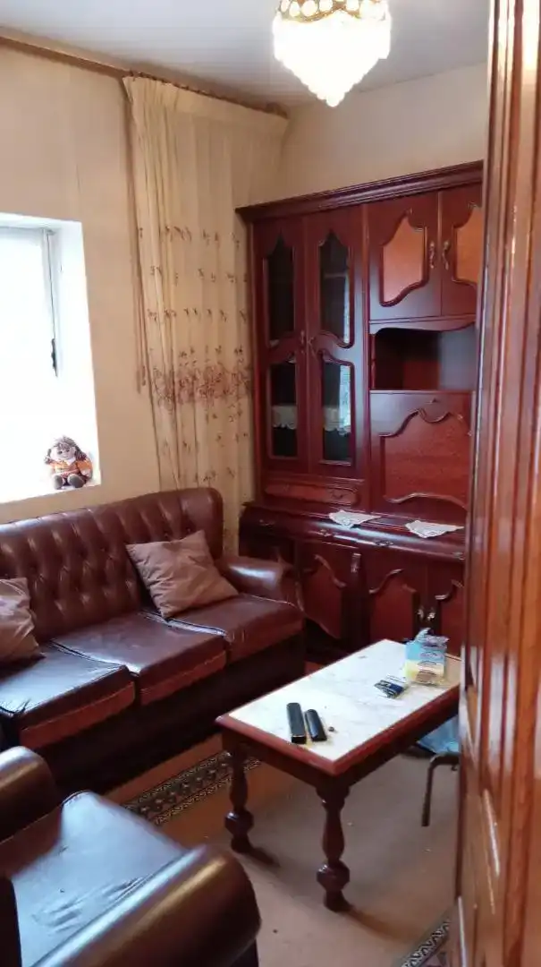 Sala de estar de Casa o chalet en venta en Villablino con Jardín privado, Trastero y Amueblado