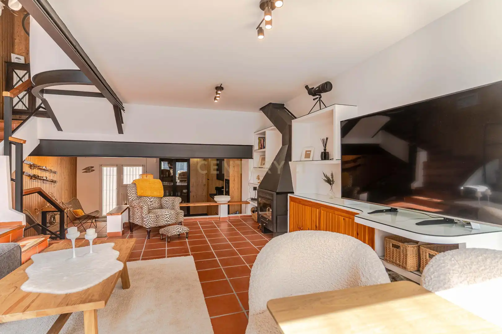 Sala de estar de Dúplex en venta en Zona alta