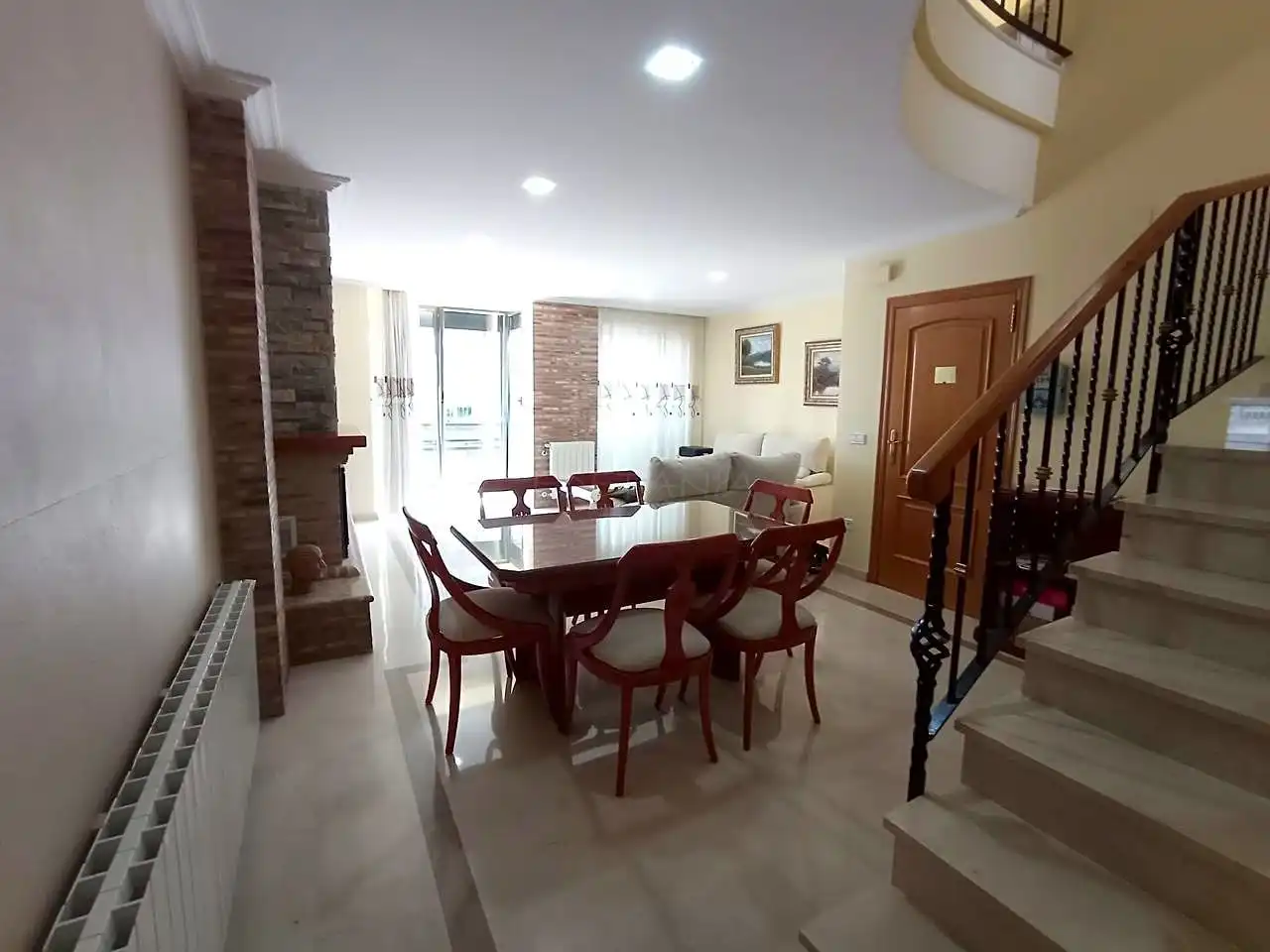 Dining room of Houses for rent in Moncada  with Air Conditioner, Heating and Terrace