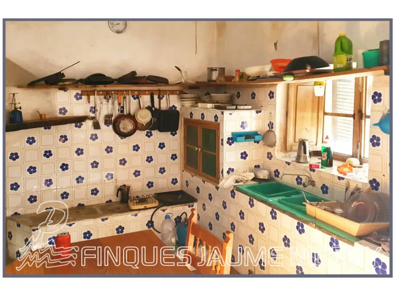 Cocina de Finca rústica en venta en Mancor de la Vall con Jardín privado y Terraza