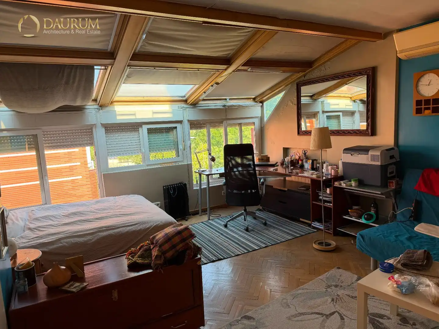 Bedroom of Detached homes for sale in Madrid  with Air Conditioner, Heating and Private garden