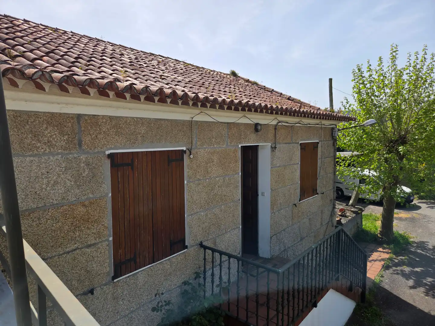 Vista exterior de Casa o xalet en venda en Sanxenxo amb Jardí privat i Terrassa