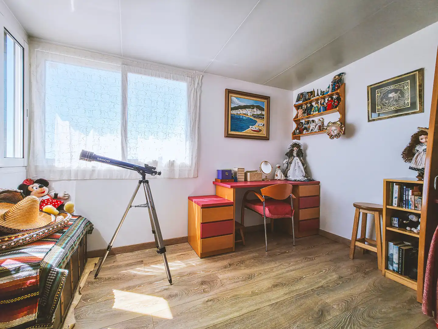 Schlafzimmer von Haus oder Chalet zum Verkauf in Sant Cebrià de Vallalta mit Heizung, Privatgarten und Terrasse
