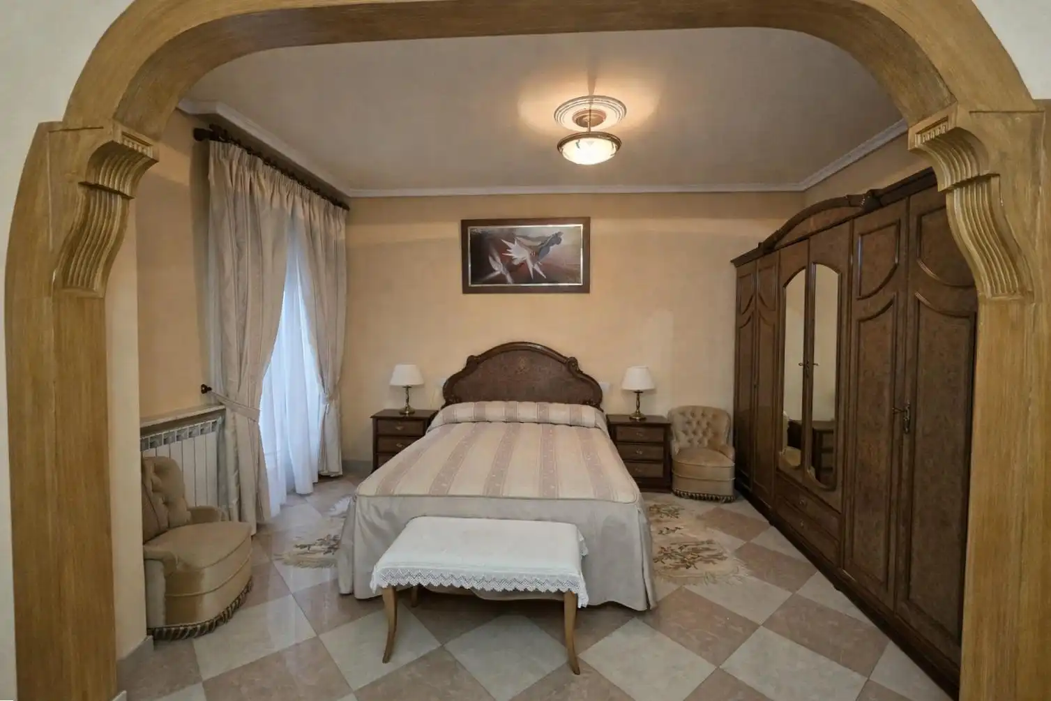 Bedroom of Houses for sale in Plasencia  with Air Conditioner, Terrace and Storage room