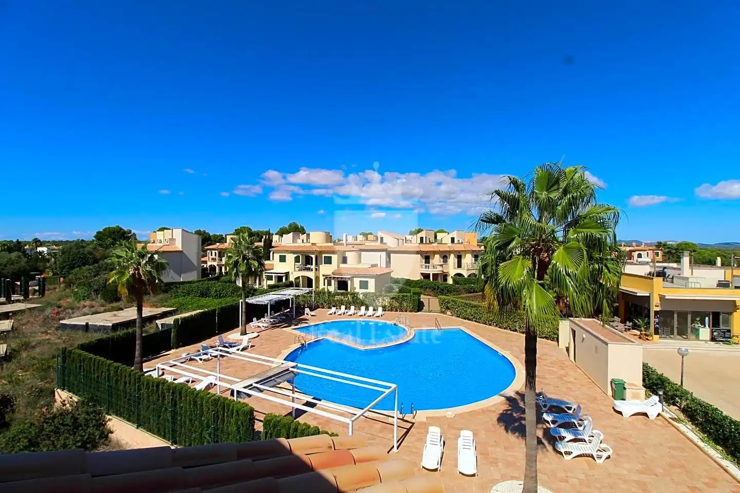 Piscina de Casa o xalet en venda en Campos amb Aire condicionat, Jardí privat i Terrassa