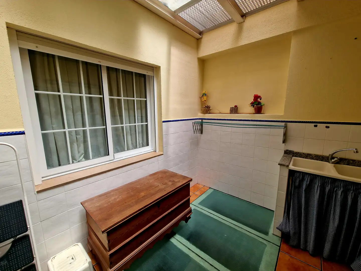 Terraza de Piso de alquiler en Vila-real con Calefacción, Trastero y Amueblado