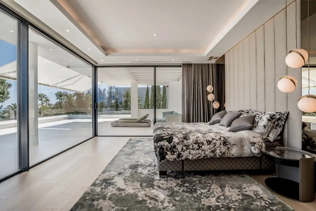 Bedroom of Houses for sale in Marbella  with Air Conditioner, Heating and Private garden