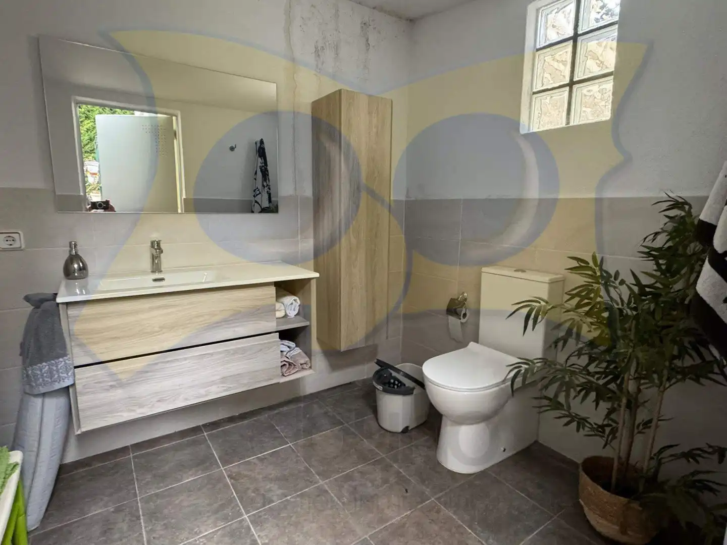 Baño de Casa o chalet en venta en Carbajosa de la Sagrada con Aire acondicionado, Calefacción y Jardín privado