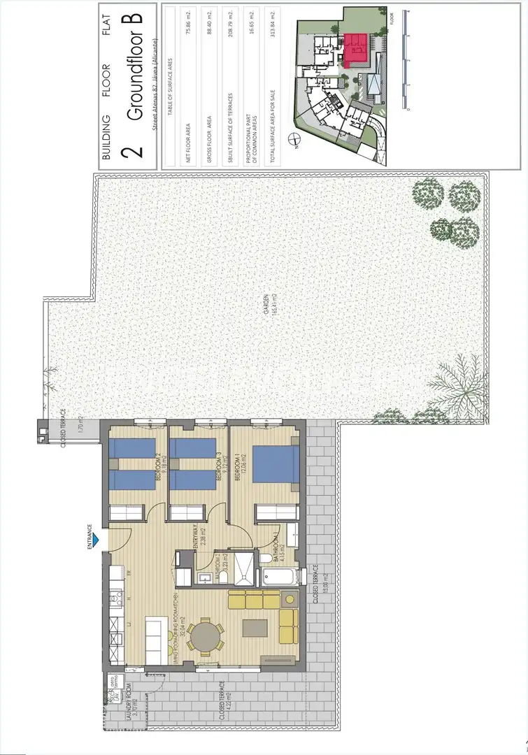 Apartament en venda en Jávea / Xàbia amb Aire condicionat, Calefacció i Terrassa