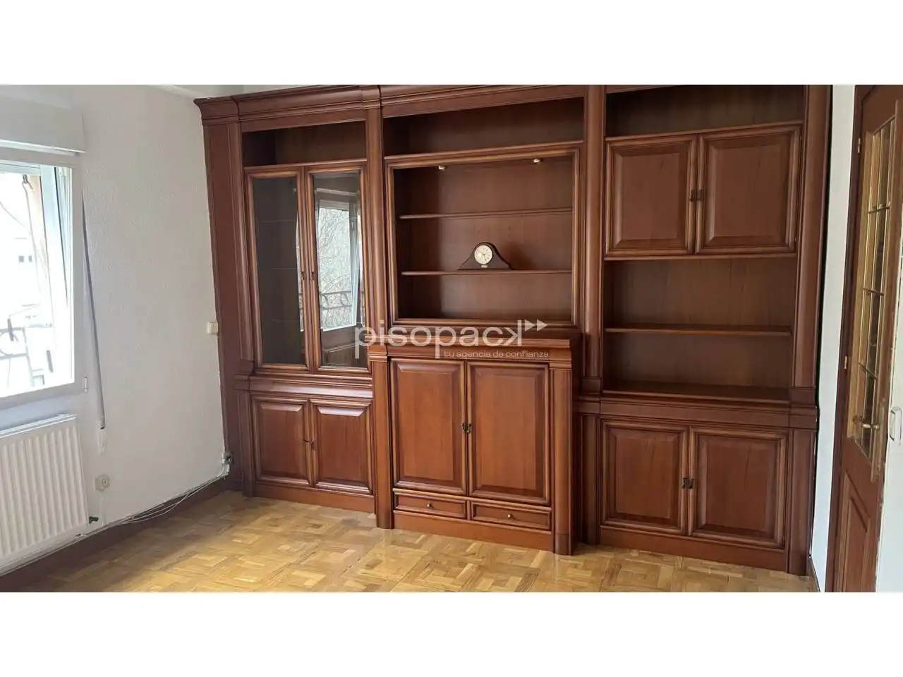 Living room of Flat for sale in  Pamplona / Iruña  with Heating, Parquet flooring and Alarm