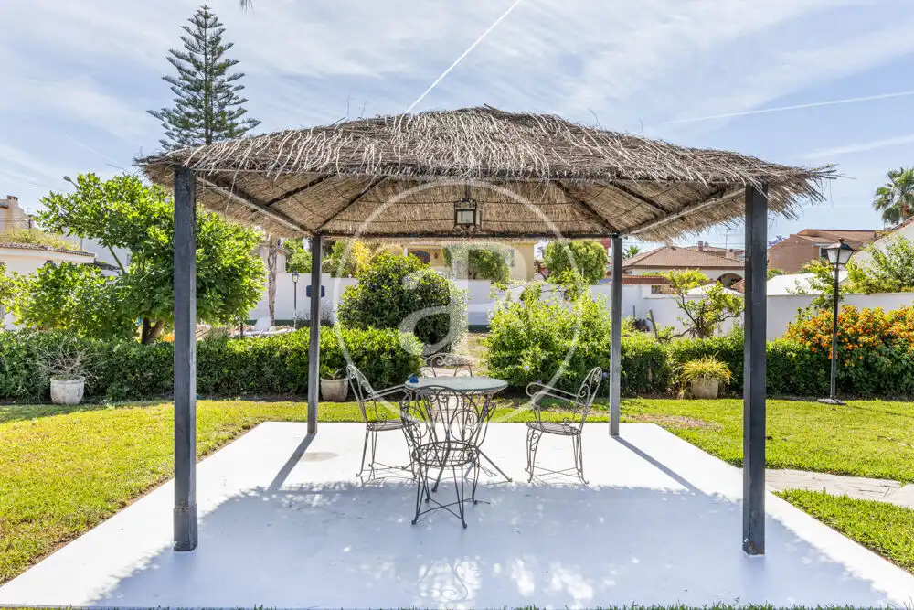 Terrassa de Casa o xalet de lloguer en Madrid amb Aire condicionat, Calefacció i Jardí privat