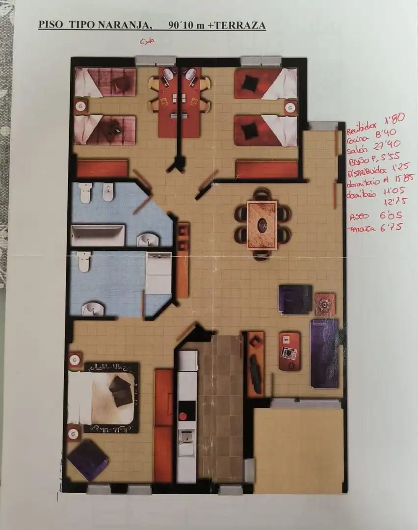 Flat for sale in Andorra (Teruel)  with Heating, Parquet flooring and Terrace