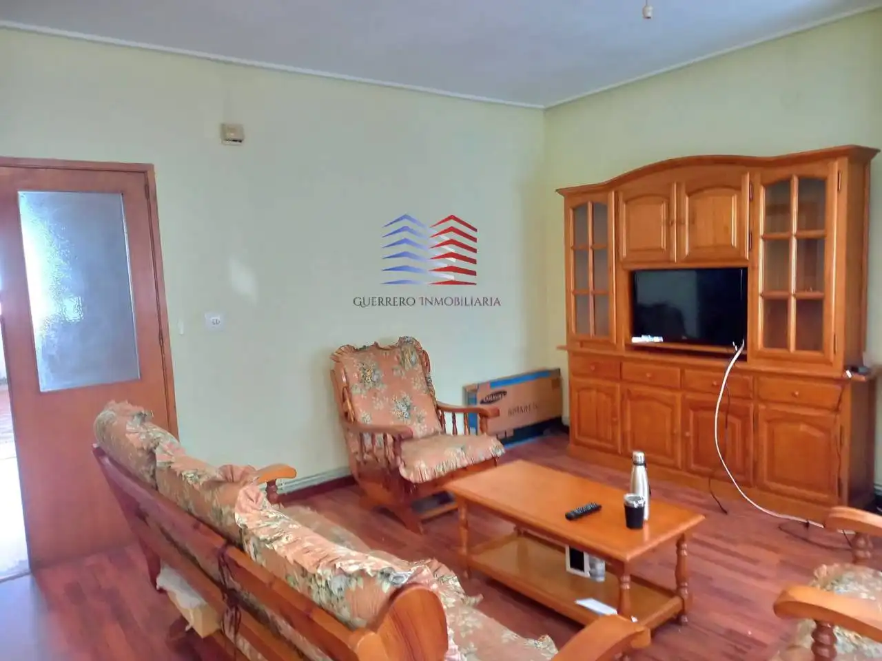 Living room of Flat for rent in Ourense Capital   with Heating, Furnished and Balcony