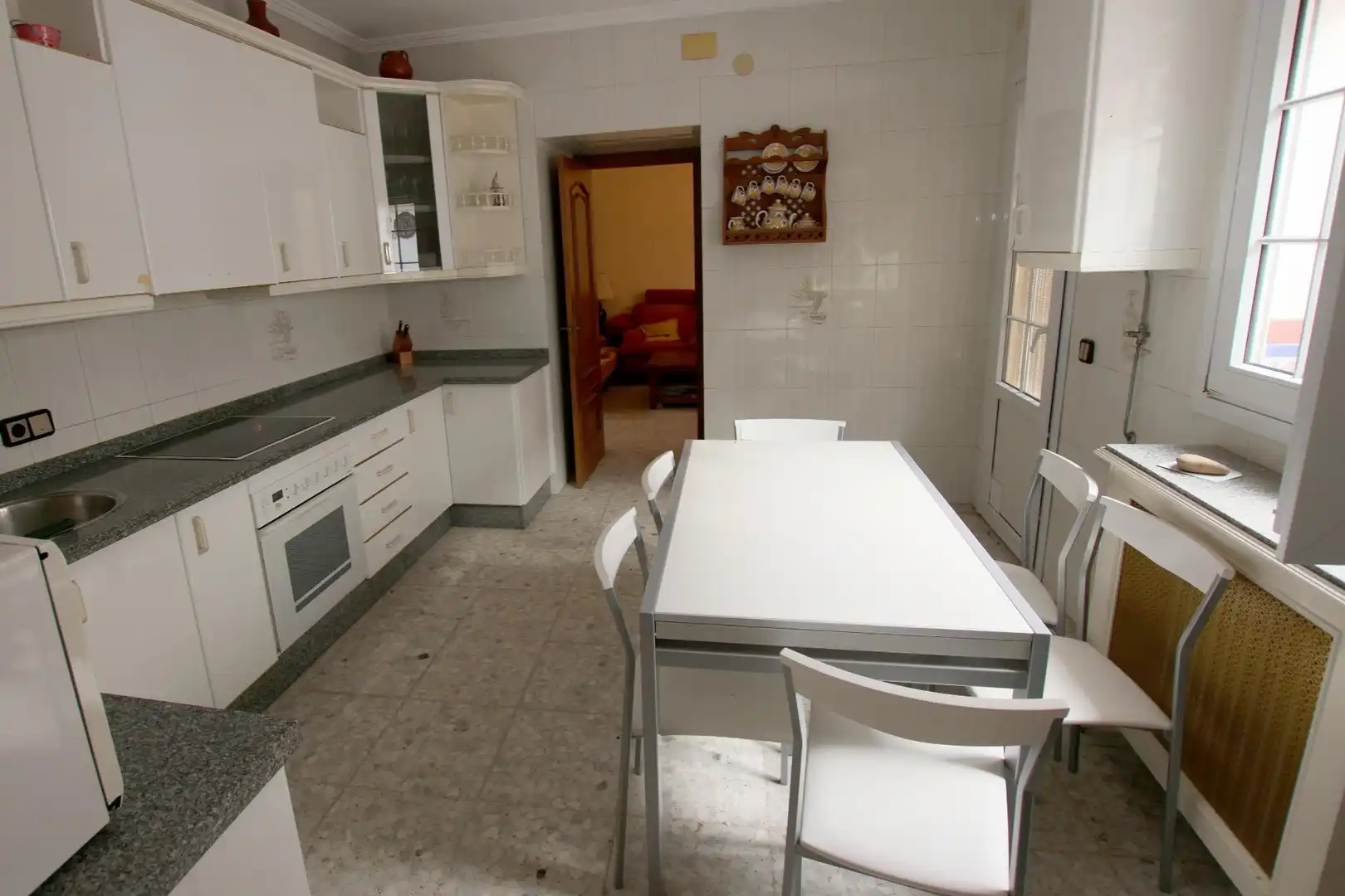 Cocina de Casa o chalet en venta en Montijo con Aire acondicionado, Calefacción y Terraza