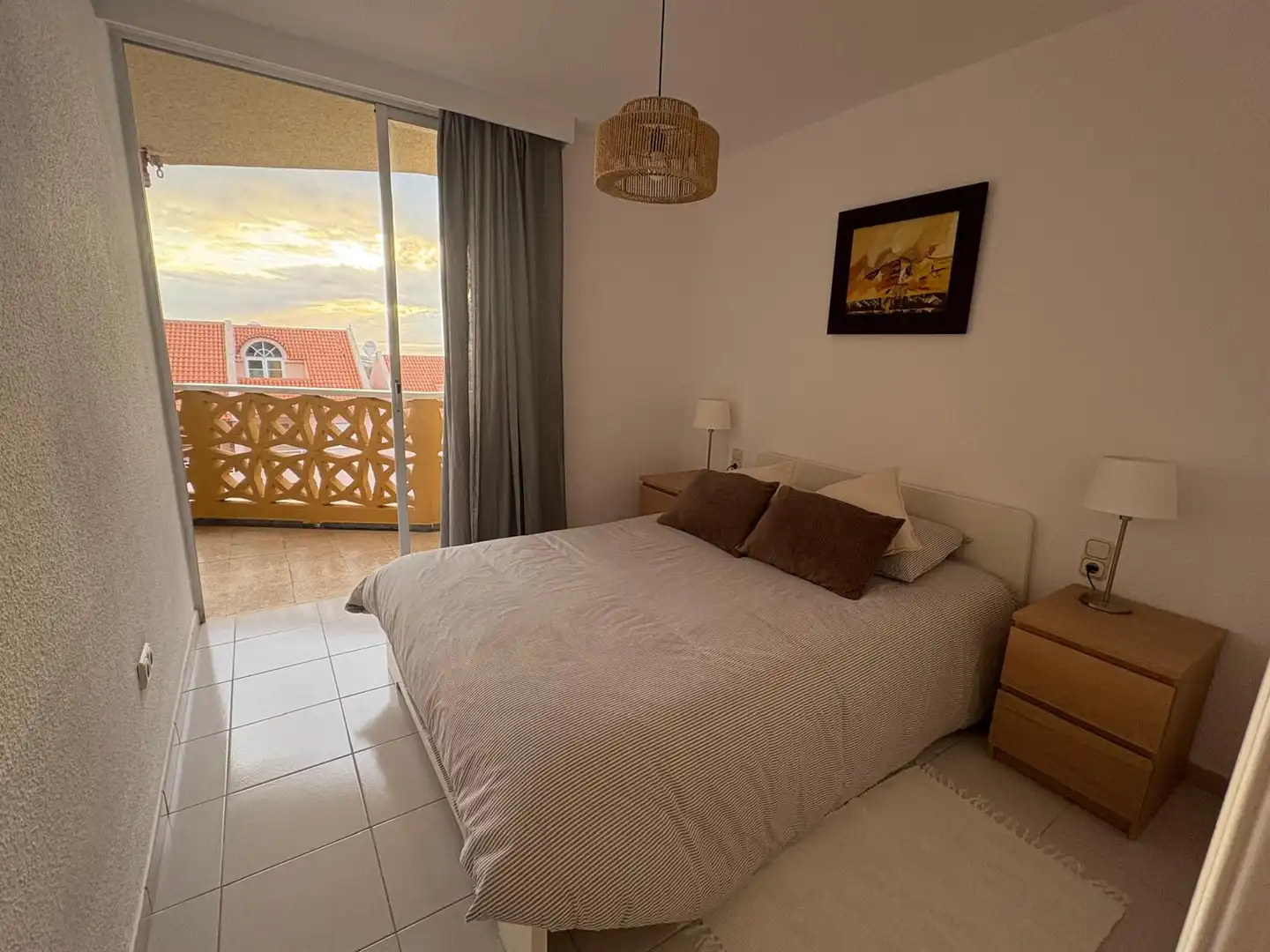Bedroom of Flat for rent in San Cristóbal de la Laguna  with Furnished, Oven and Washing machine