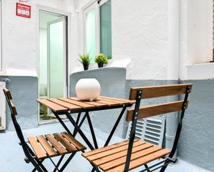 Terrace of Flat to rent in  Madrid Capital  with Air Conditioner, Heating and Furnished