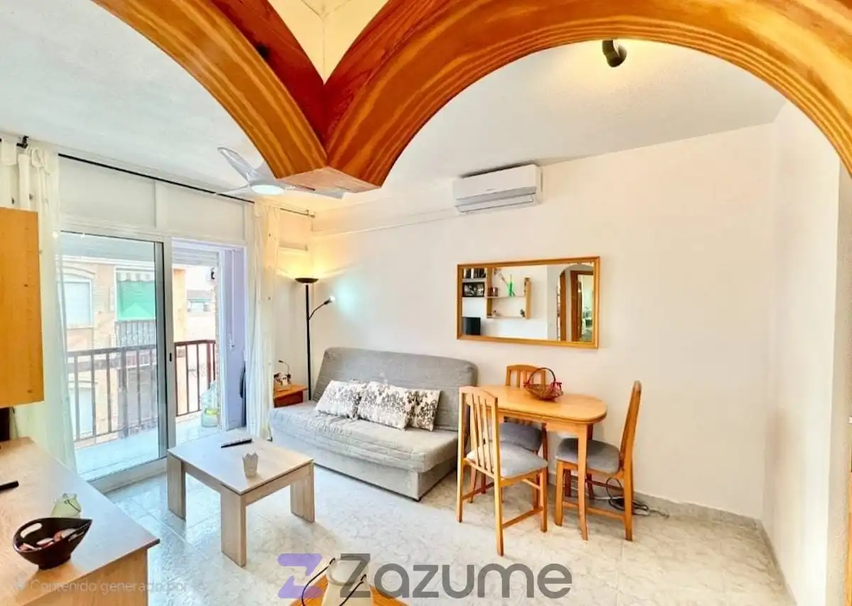 Living room of Flat for rent in San Pedro del Pinatar  with Air Conditioner, Heating and Terrace