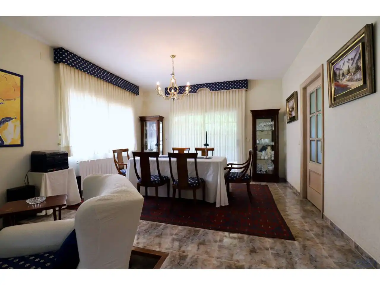 Dining room of Houses for sale in Caldes de Malavella  with Heating, Private garden and Terrace