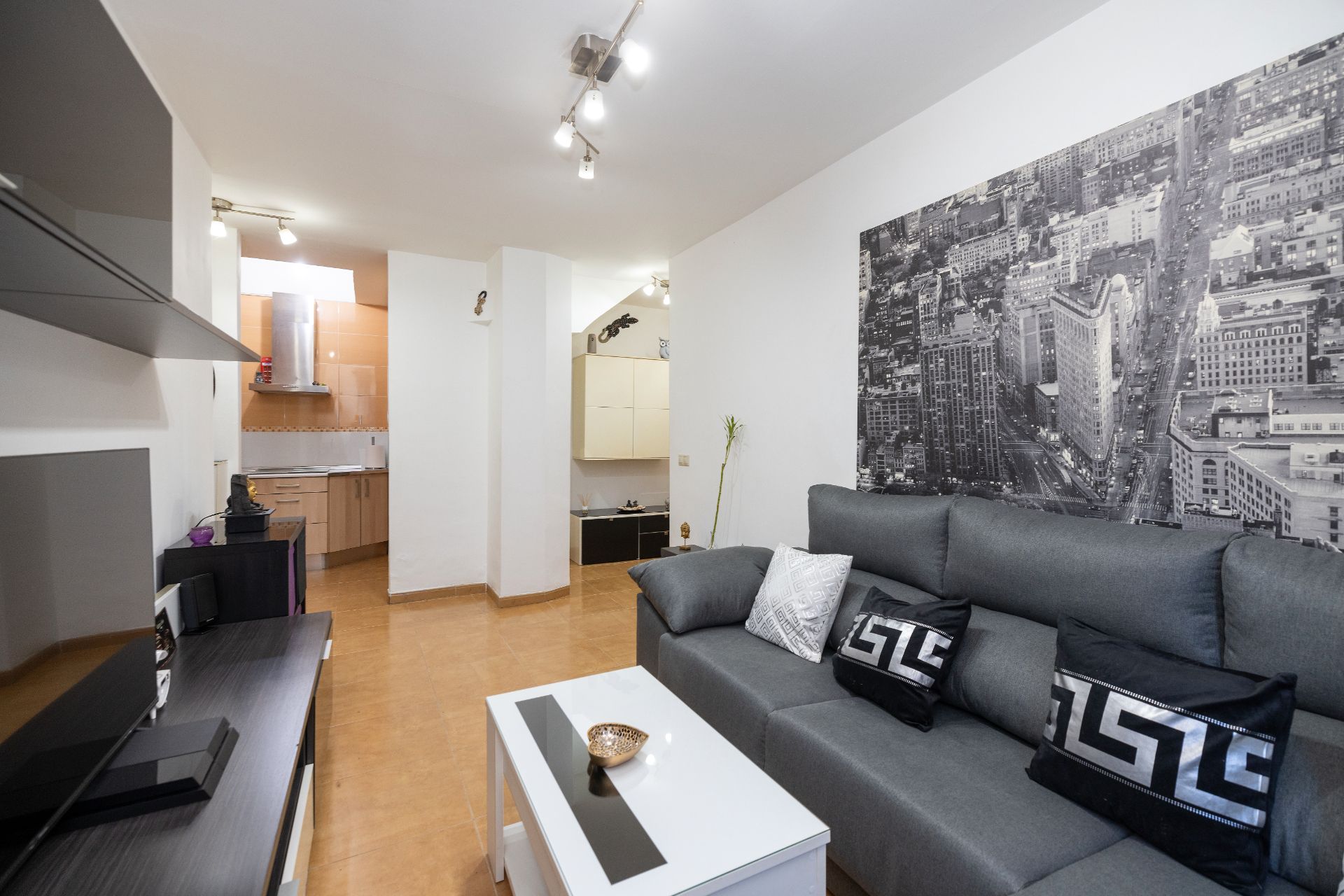 Sala d'estar de Pis en venda en Málaga Capital amb Aire condicionat, Calefacció i Traster