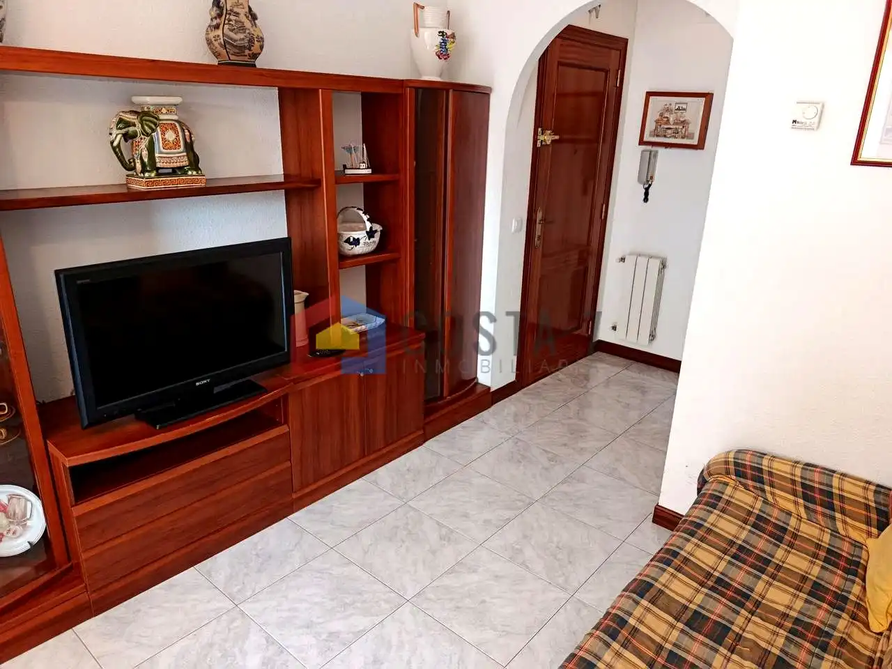 Living room of Flat for sale in Noja  with Heating, Terrace and Furnished