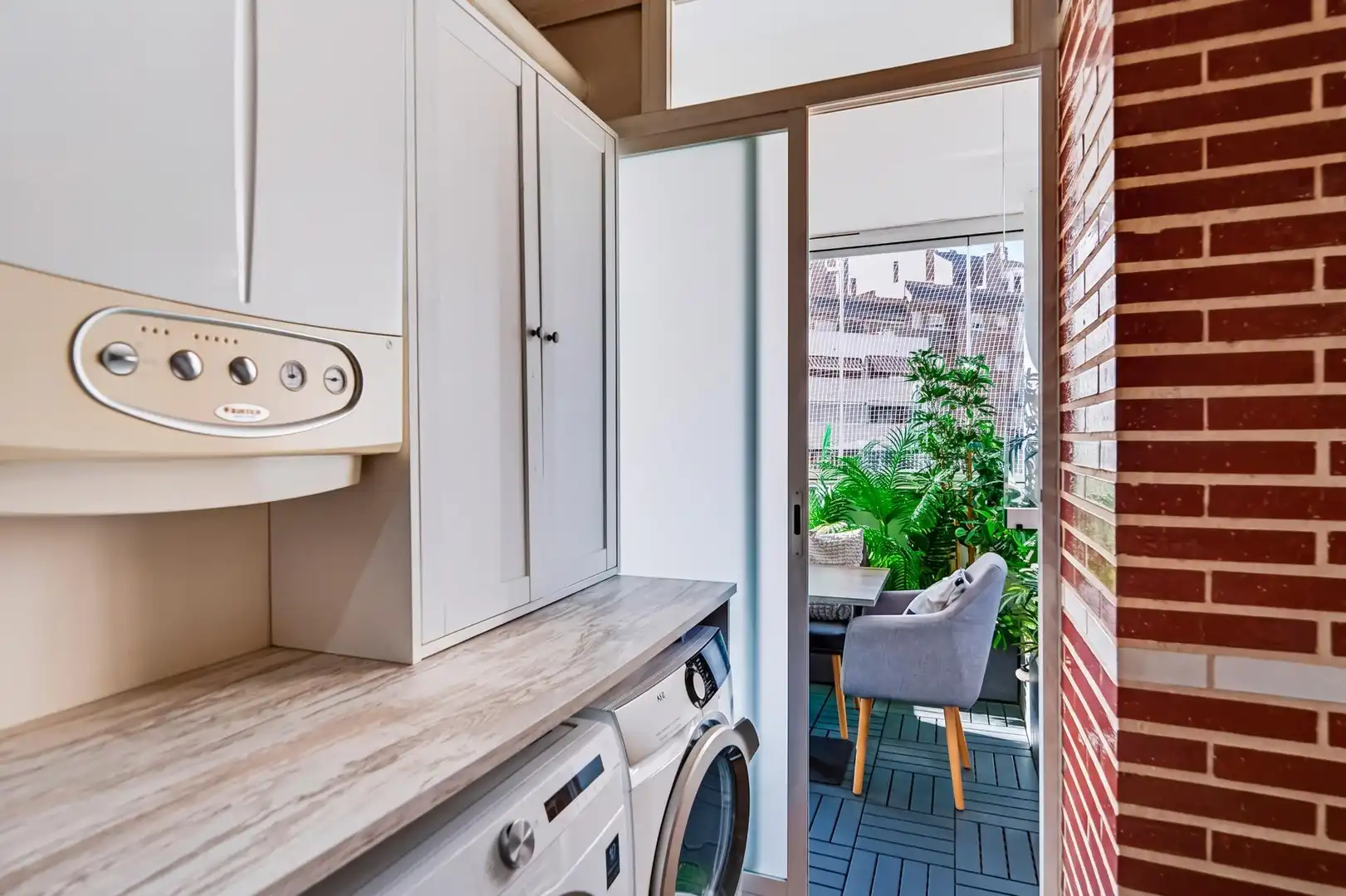 Balcony of Flat for sale in Centro