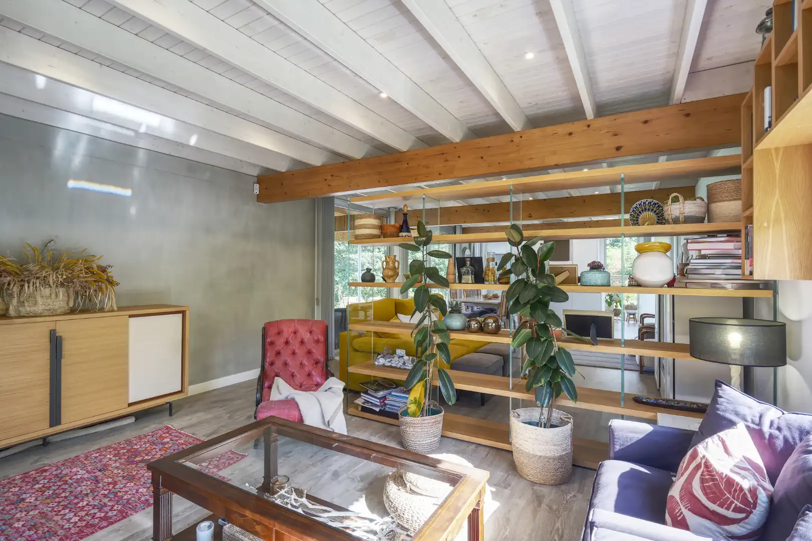 Sala d'estar de Casa o xalet en venda en Brión amb Aire condicionat, Calefacció i Jardí privat