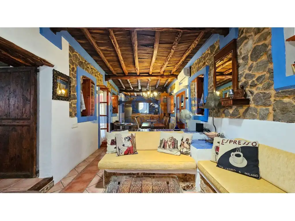 Sala d'estar de Casa o xalet de lloguer en Sant Joan de Labritja amb Aire condicionat, Calefacció i Jardí privat
