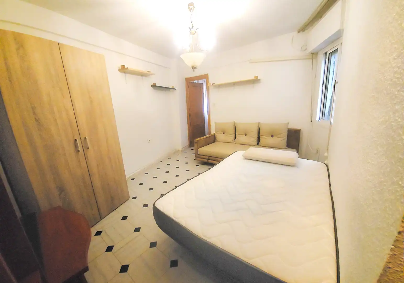 Bedroom of Flat for sale in Granada  with Air Conditioner