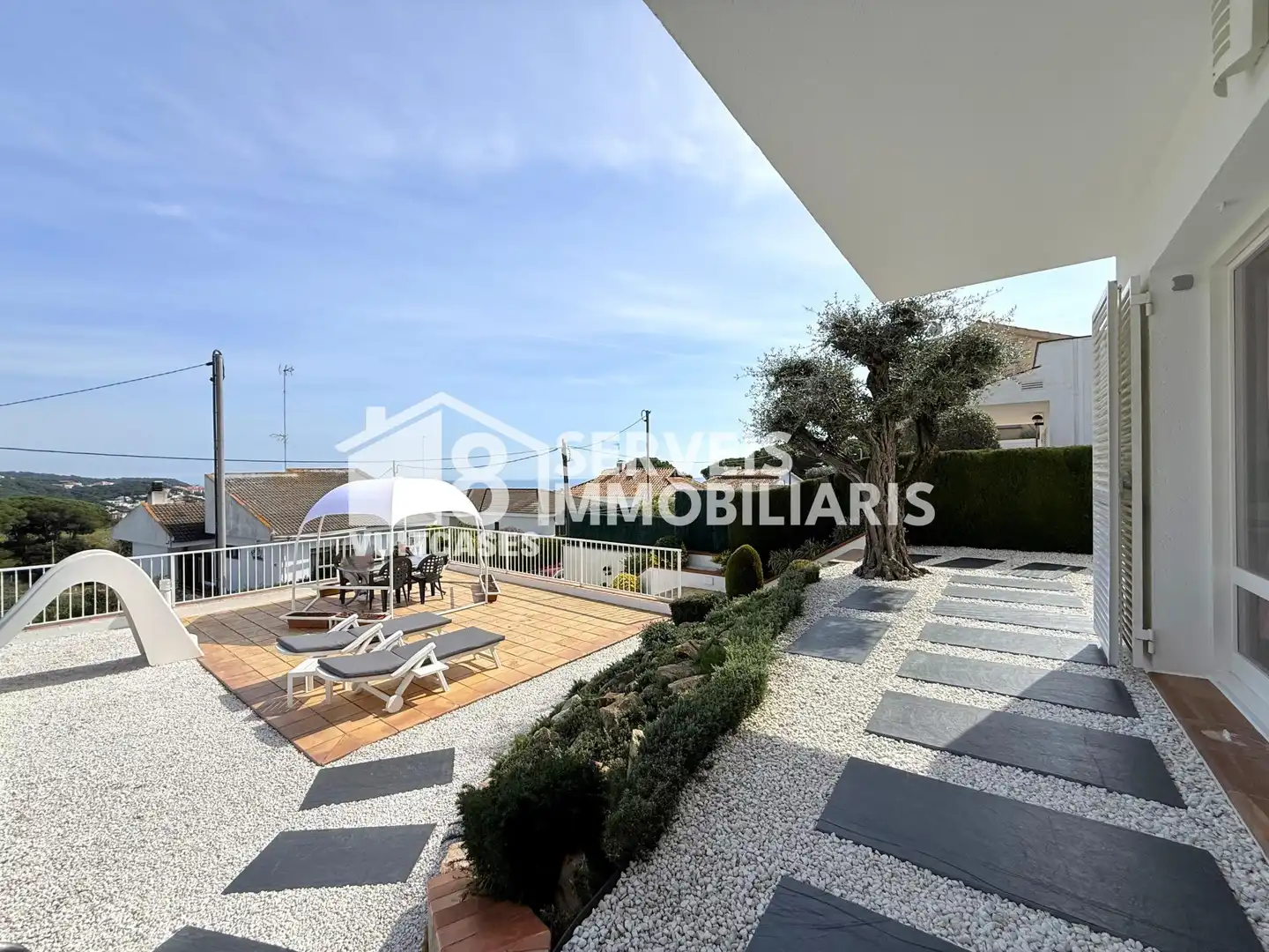 Terraza de Casa adosada en venta en Sant Pol de Mar con Calefacción, Jardín privado y Terraza