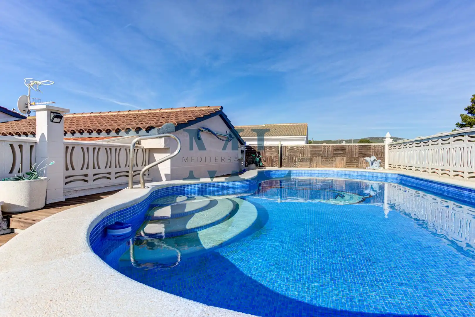 Piscina de Casa o xalet en venda en Cubelles amb Calefacció i Piscina