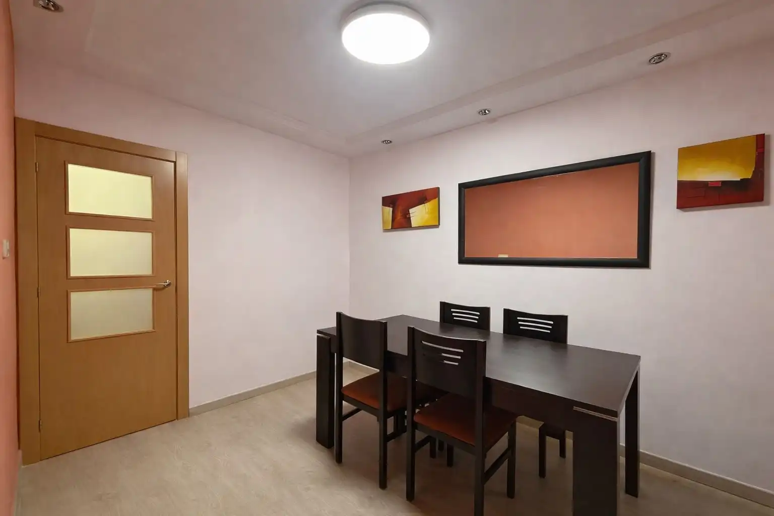 Dining room of Flat for sale in Cornellà de Llobregat  with Terrace and Washing machine