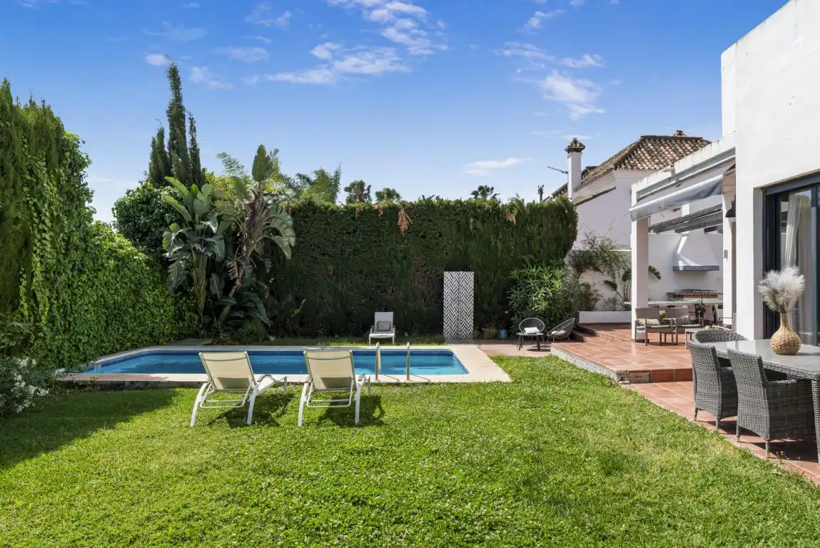 Garden of Houses for sale in Marbella  with Air Conditioner, Private garden and Terrace