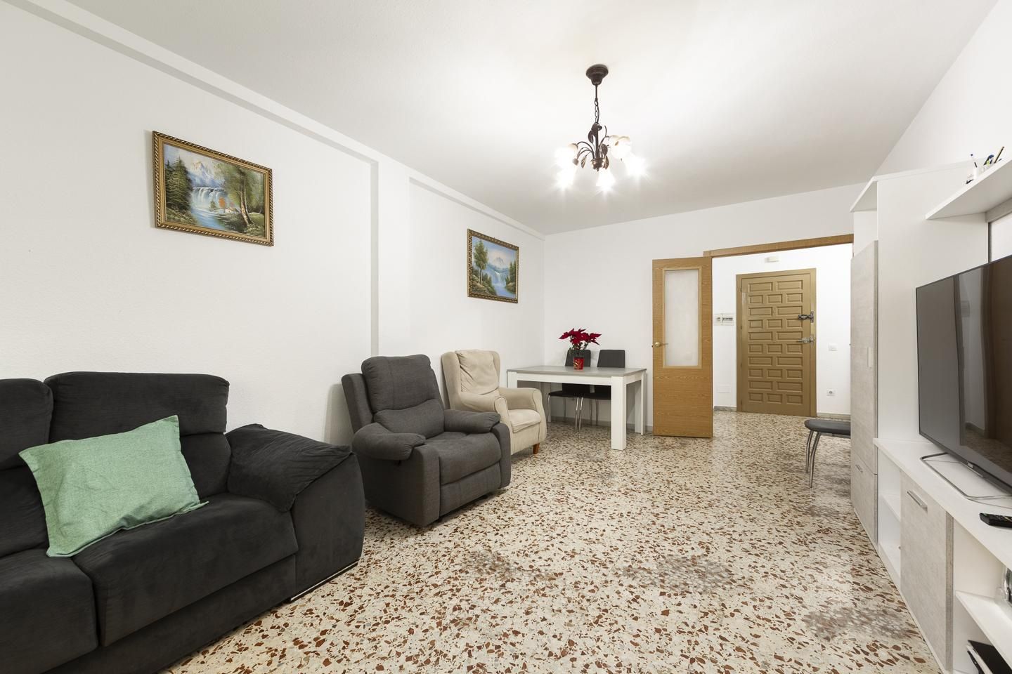 Living room of Flat for sale in Gádor  with Air Conditioner and Storage room