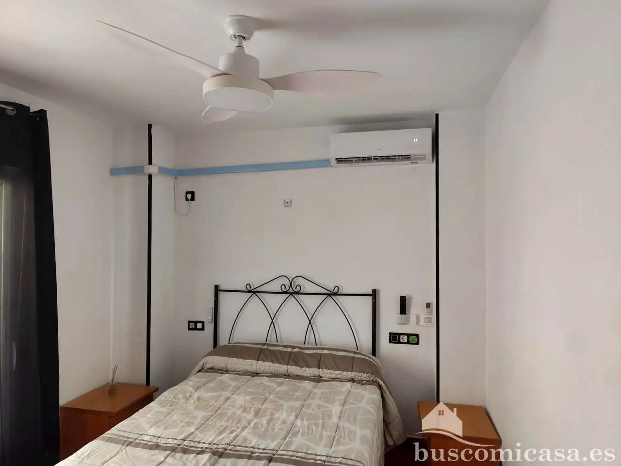 Schlafzimmer von Wohnung zur Miete in Linares mit Klimaanlage, Balkon und Alarm