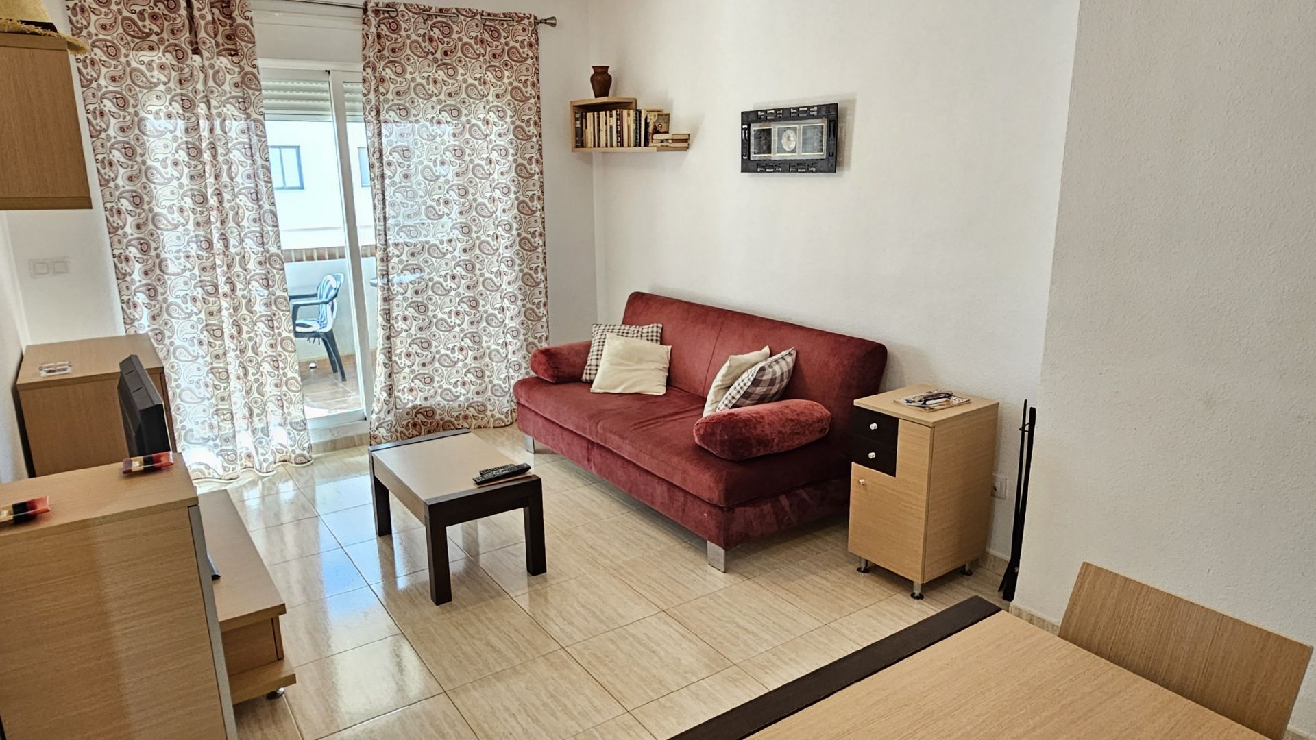 Sala de estar de Apartamento en venta en Oropesa del Mar / Orpesa con Aire acondicionado, Calefacción y Terraza