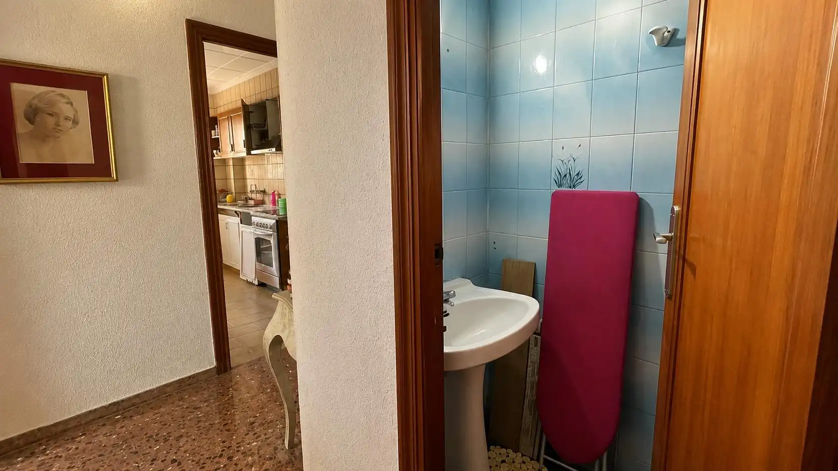 Küche von Wohnung zum Verkauf in Cullera mit Balkon