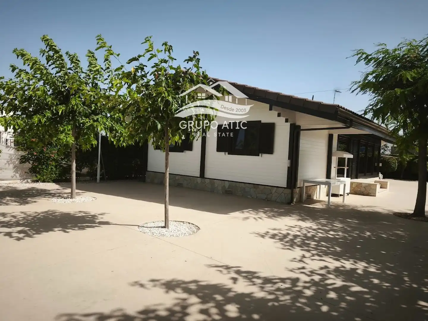 Vista exterior de Casa o chalet en venta en Burriana / Borriana con Aire acondicionado, Calefacción y Jardín privado