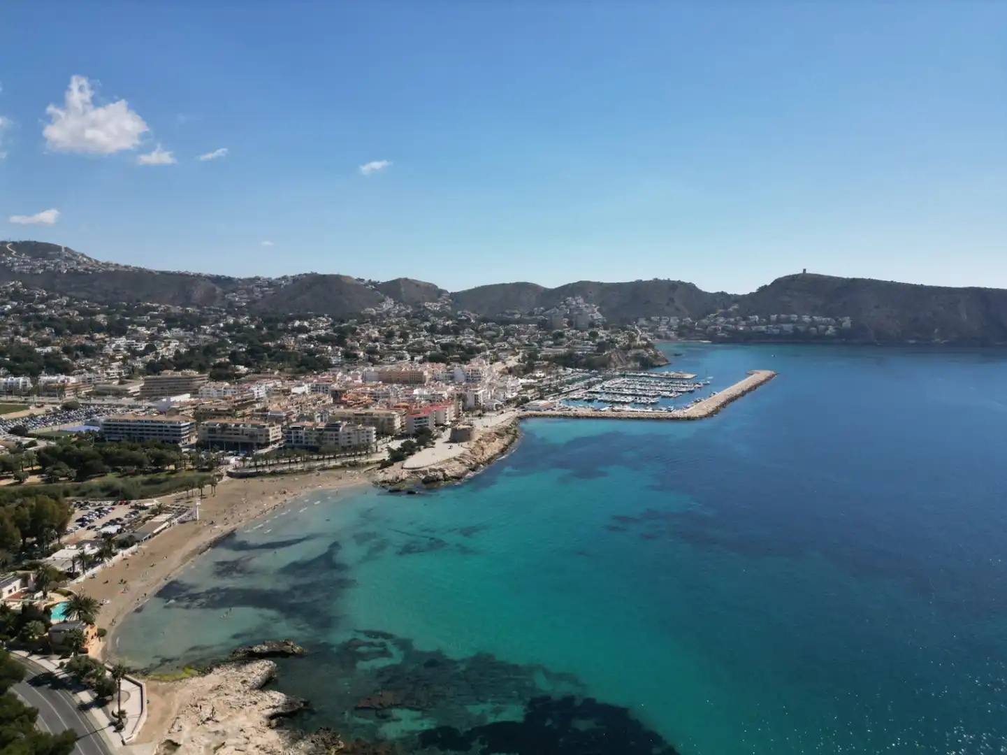 Vista exterior de Casa o chalet en venta en Moraira