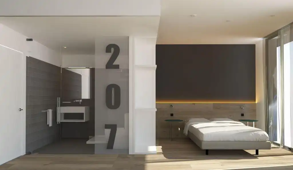 Schlafzimmer von Gebäude zur Miete in Sant Adrià de Besòs