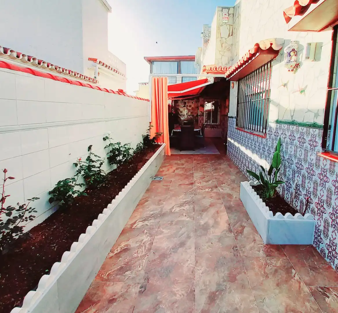 Terraza de Casa o chalet en venta en Rincón de la Victoria con Aire acondicionado, Jardín privado y Terraza