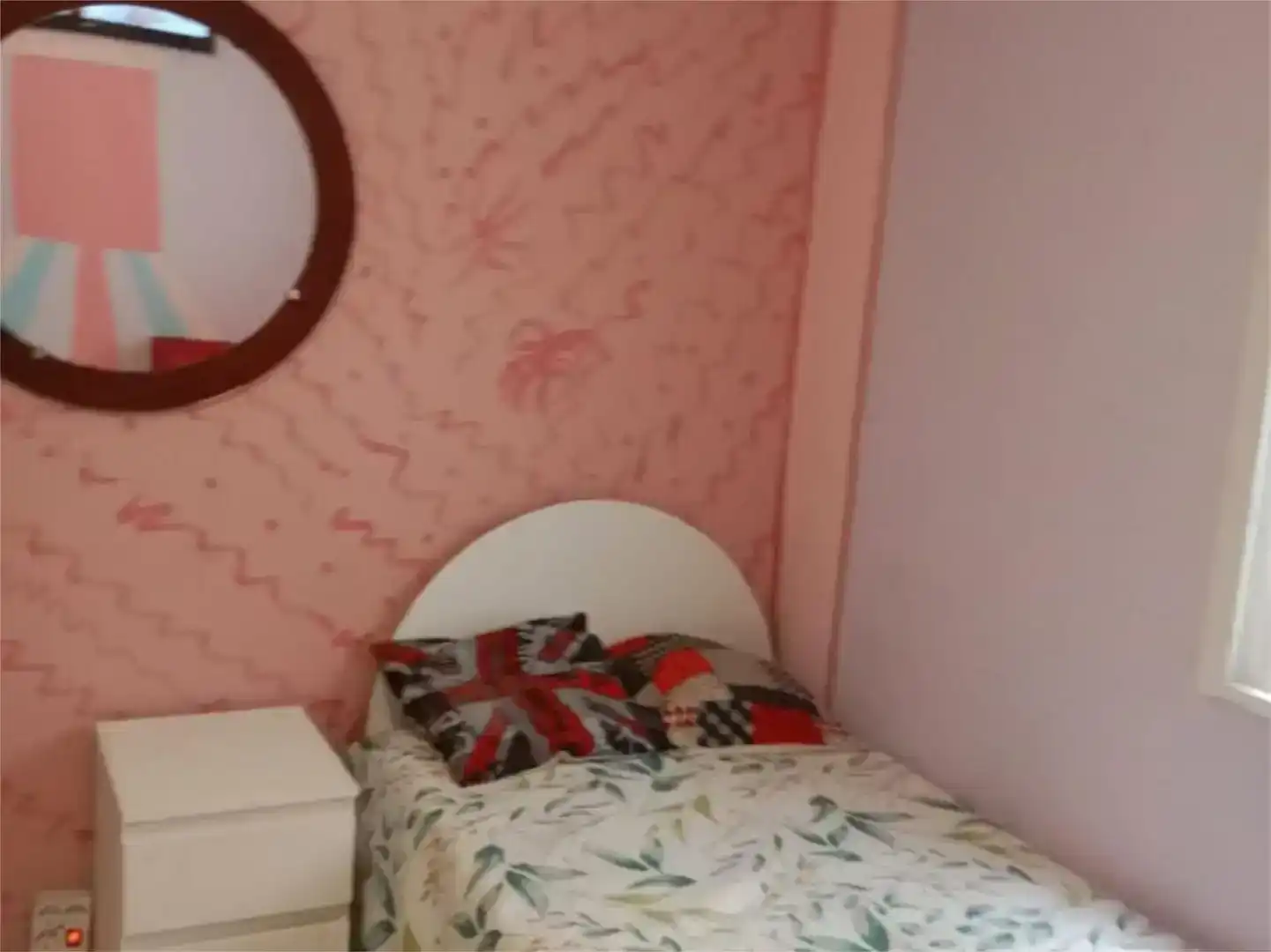 Schlafzimmer von Wohnung zur Miete in  Valencia Capital mit Balkon