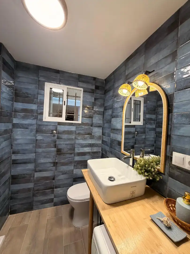 Bathroom of Flat for sale in Cullera  with Furnished and Balcony