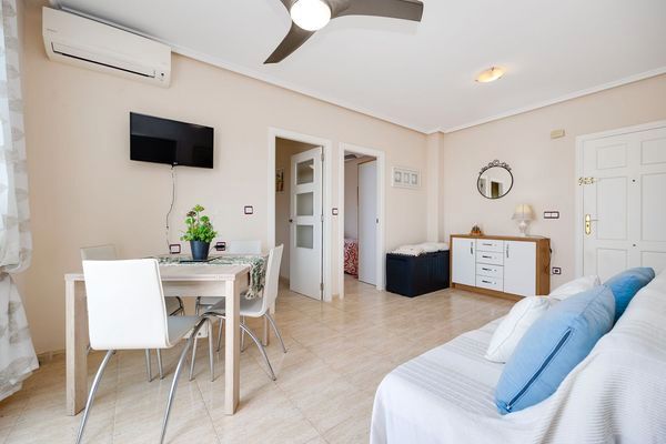 Living room of Attic for sale in Torrevieja  with Air Conditioner, Terrace and Furnished