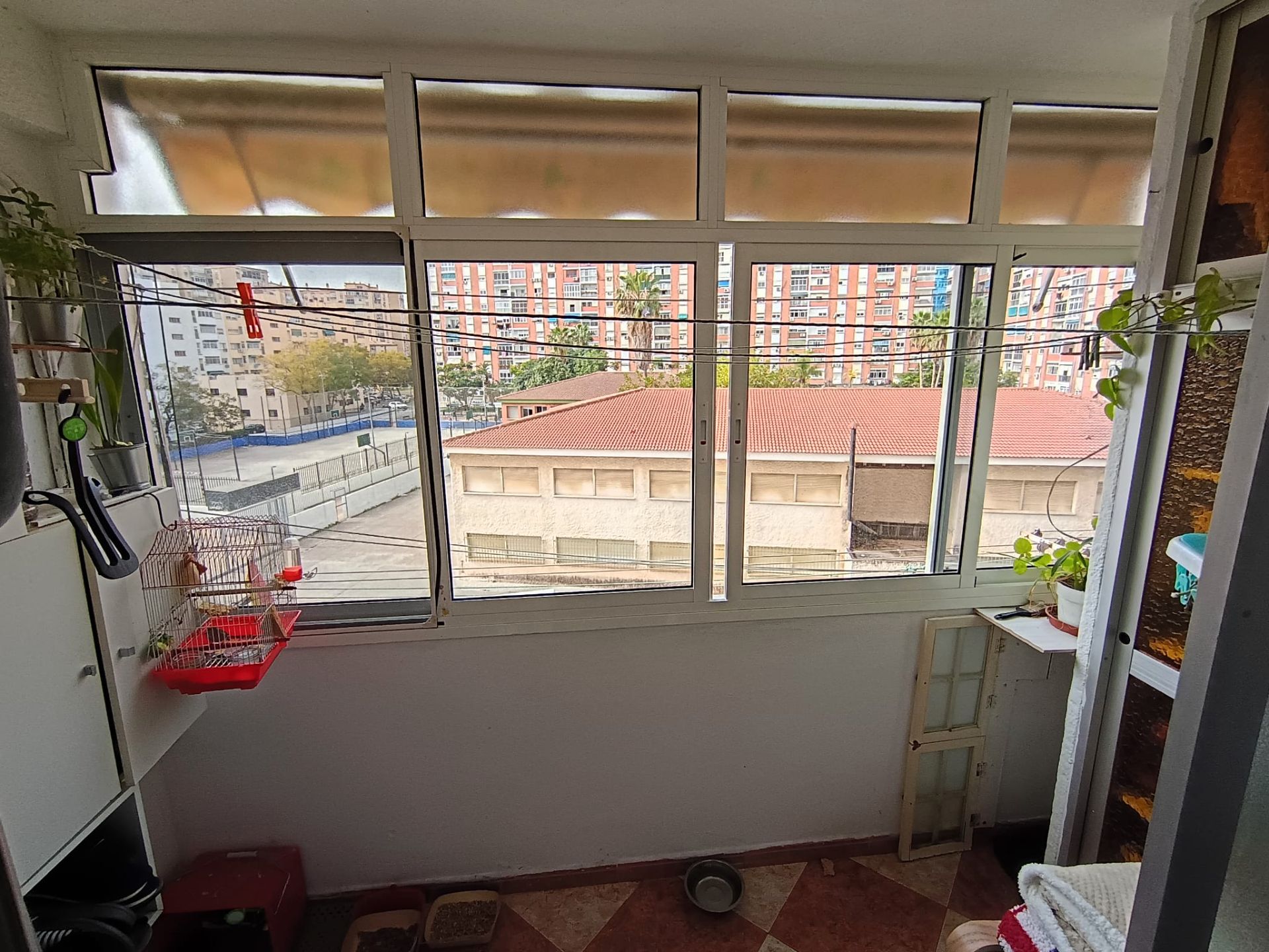 Bedroom of Flat for sale in Málaga Capital  with Air Conditioner, Terrace and Furnished