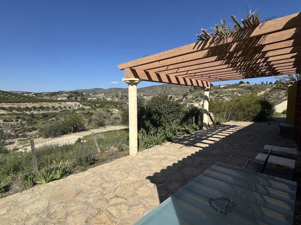 Terrasse von Country house zum Verkauf in Los Gallardos mit Terrasse