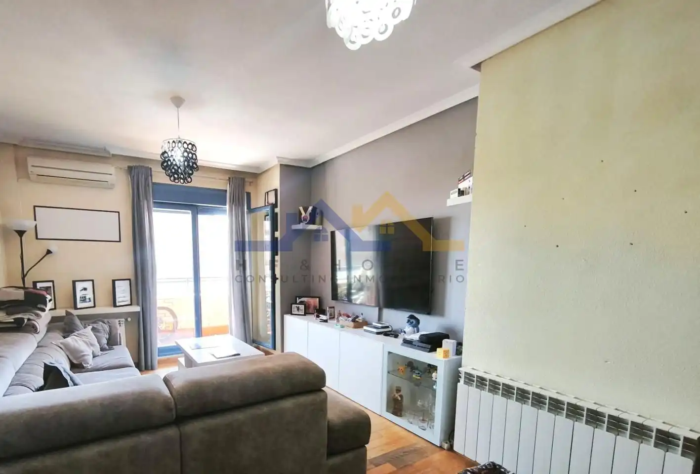 Sala de estar de Piso en venta en Seseña con Aire acondicionado, Calefacción y Parquet