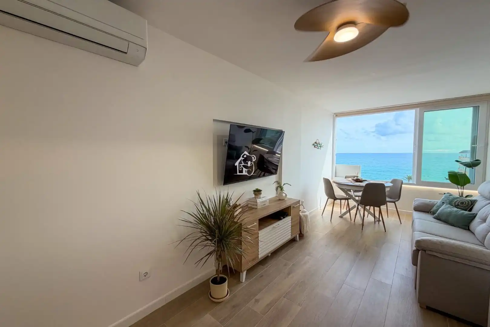 Sala de estar de Apartamento de alquiler en La Mata