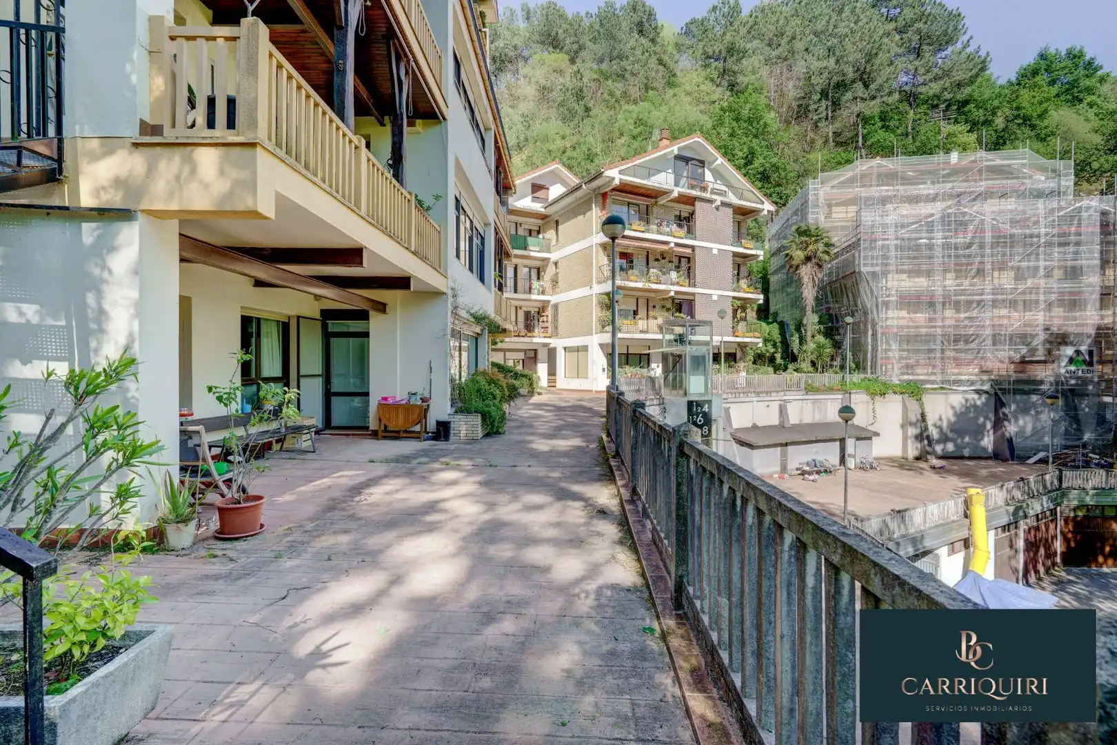Vista exterior de Ático en venta en Donostia - San Sebastián 