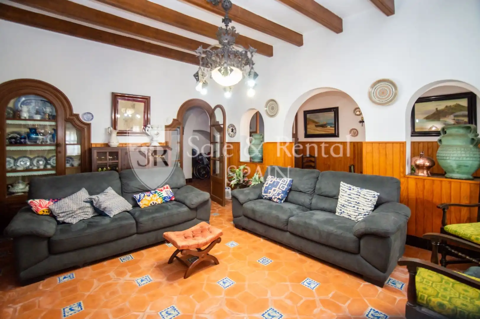 Living room of Houses for sale in Tossa de Mar  with Heating, Private garden and Terrace