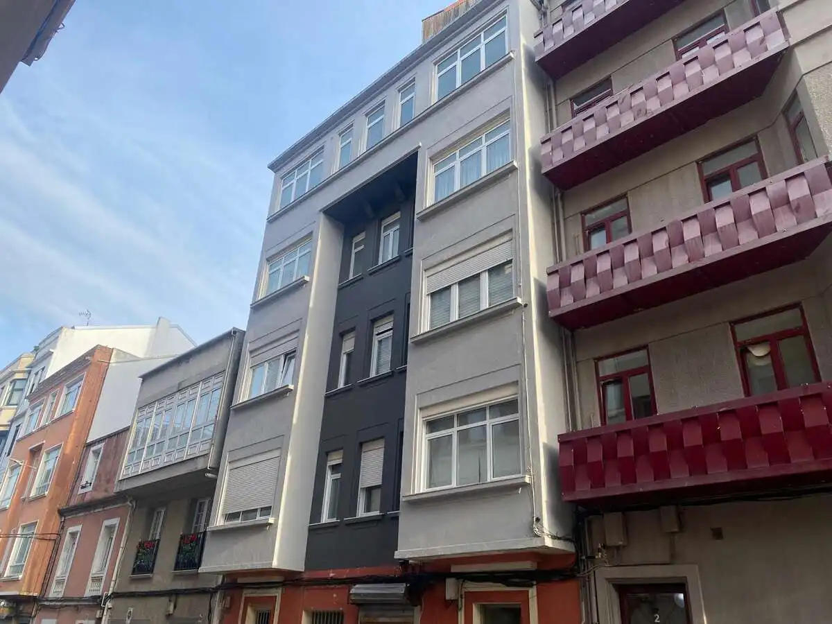 Exterior view of Flat for sale in A Coruña Capital 